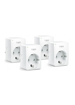 Умная розетка/ Mini Smart 2.4 GHz Wi-Fi Socket, 4 units, 220-240 V, Max Load 10 A, Bluetooth 4.2 (onboarding only)