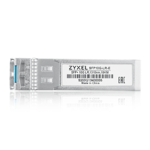 Трансивер/ ZYXEL SFP10G-LR-E (pack of 10 pcs), SFP transceiver single mode, SFP +, Duplex LC, 1310nm, 10 km Трансивер/ ZYXEL SFP10G-LR-E (pack of 10 pcs), SFP transceiver single mode, SFP +, Duplex LC, 1310nm, 10 km