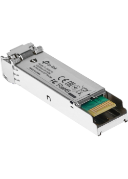 Трансивер/ 1000Base-BX WDM Bi-Directional SFP Module, LC connector, TX:1310nm/RX:1550nm, single-mode, 10km