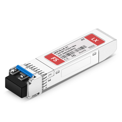 1000BASE-LX SFP Transceiver, Single Mode (1310nm, 10km, LC)