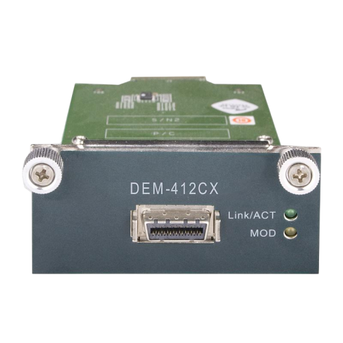 Трансивер/ DEM-412CX/A1A Module for DGS-3610 series, 1x10GBase-CX4