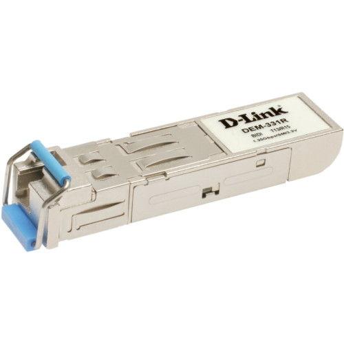 Трансивер/ 331R/40KM WDM SFP Transceiver, 1000Base-BX-U, Simplex LC, TX: 1310nm, RX: 1550nm, Single-mode, 40KM