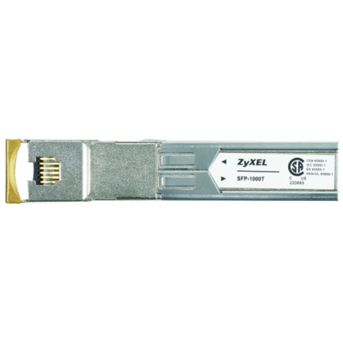 Трансивер/ ZYXEL SFP-1000T SFP-Transceiver  Gigabit Ethernet (1000Base-T), 100 m