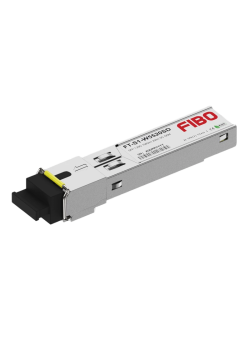 Трансивер/ FIBO FT-S1-W5520SD SFP модуль WDM, 1.25G, 20 км, TX 1550 нм, RX 1310 нм, SC, DDM