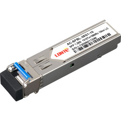 Трансивер/ WDM SFP module, 1.25G, 1310Tx/1550Rx, 10KM, DDM, LC