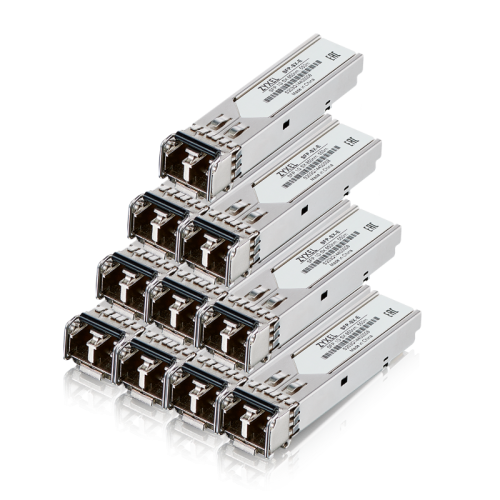 Трансивер/ Zyxel SFP-SX-E (pack of 10 pcs), multi mode, SFP, LC, 850nm, 550 m