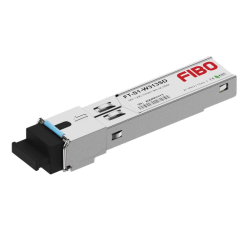 Трансивер/ FIBO FT-S1-W313SD SFP модуль WDM, 1.25 G, 3 км, TX 1310 нм, RX 1550 нм, SC, DDM