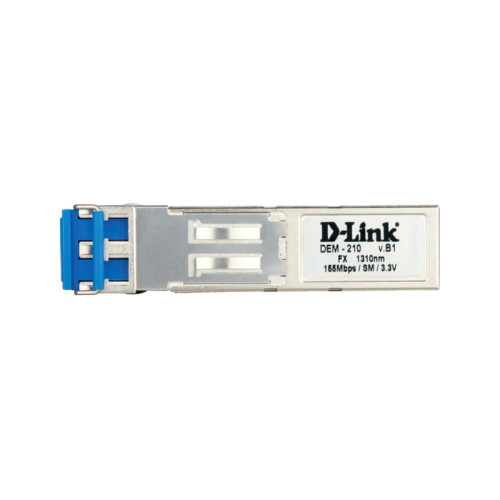 Трансивер/ DEM-210/B1A SFP Transceiver, 100Base-LX, Duplex LC, Single-mode, 1310nm, 15KM