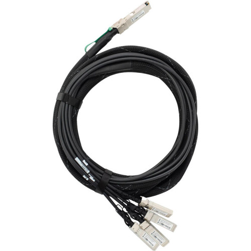 Модуль/ Модуль 40G QSFP-40G->4xSFP+ DAC,  дальность до 5м