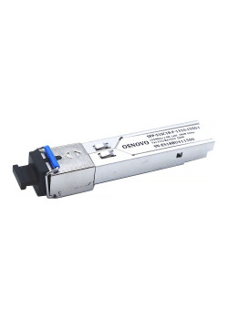 Трансивер/ OSNOVO Оптический SFP модуль промышленный, SC, одно волокно SM,  Tx:1310/Rx:1550, до 155мбит/с, до 20 км