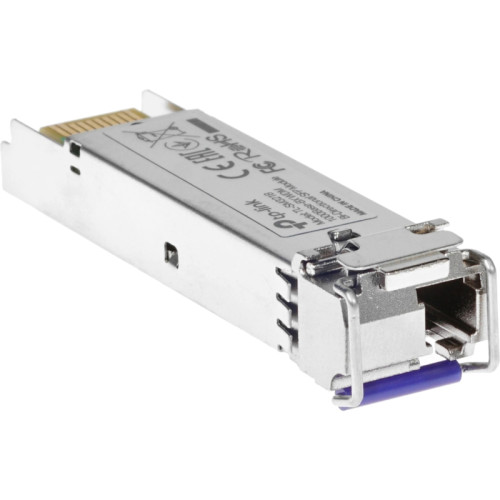 Трансивер/ 1000Base-BX WDM Bi-Directional SFP Module, LC connector, TX:1310nm/RX:1550nm, single-mode, 10km