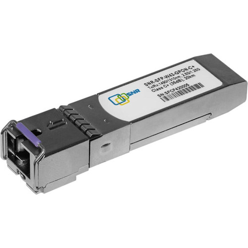 Модуль/ Модуль SFP WDM GPON, дальность до 20км (35dB), Tx/Rx: 1490/1310нм