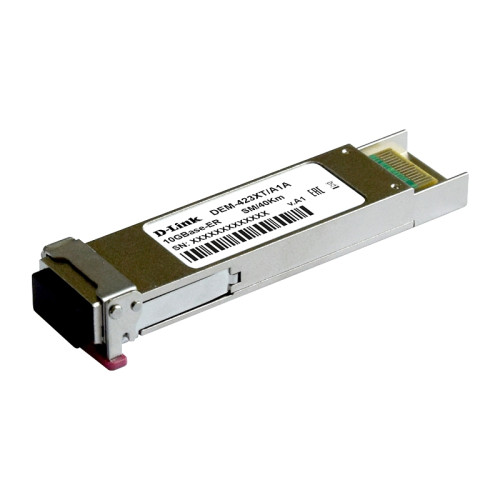 Трансивер/ DEM-423XT XFP Transceiver, 10GBase-ER, Duplex LC, 1550nm, Single-mode, 40KM