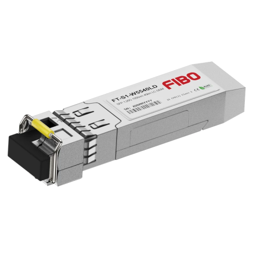 Трансивер/ FIBO FT-S1-W5540LD SFP модуль WDM, 1.25G, 40 км, TX 1550 нм, RX 1310 нм, LC, DDM