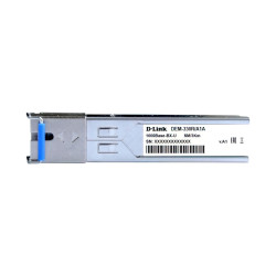 Трансивер/ 330R/3KM WDM SFP Transceiver, 1000Base-BX-U, Simplex SC, TX: 1310nm, RX: 1550nm, Single-mode, 3KM