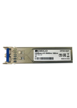 Трансивер/ SFP-трансивер, 1000Base-LHX (Duplex LC), 1550 нм, для одномодового кабеля, до 50 км