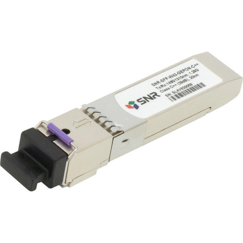 Модуль/ Модуль SFP WDM GEPON, дальность до 20км (38dB), Tx/Rx: 1490/1310нм