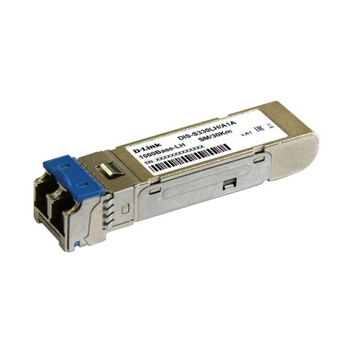 Трансивер/ DIS-S330LH Industrial SFP Transceiver, 1000Base-LH, Duplex LC, 1310nm, Single-mode, 30KM, - 40° to 85°C Трансивер/ DIS-S330LH Industrial SFP Transceiver, 1000Base-LH, Duplex LC, 1310nm, Single-mode, 30KM, - 40° to 85°C