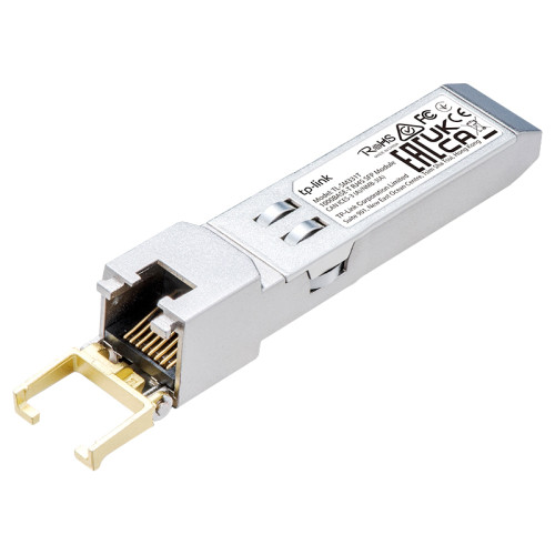 Трансивер/ 1000BASE-T RJ45 SFP Module SPEC: 1000Mbps RJ45 Copper Transceiver, Plug and Play with SFP Slot, Up to 100 m Distance