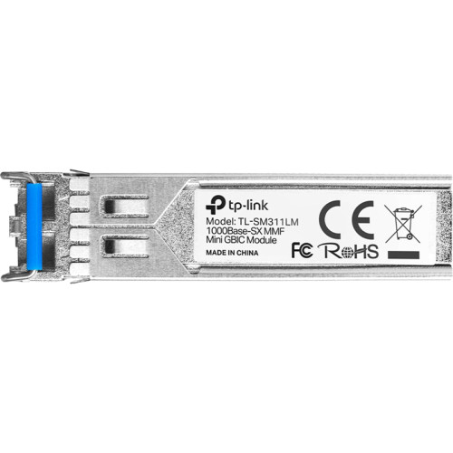 Трансивер/ Gigabit SFP module, Multi-mode, MiniGBIC, LC interface, Up to 550/275m distance