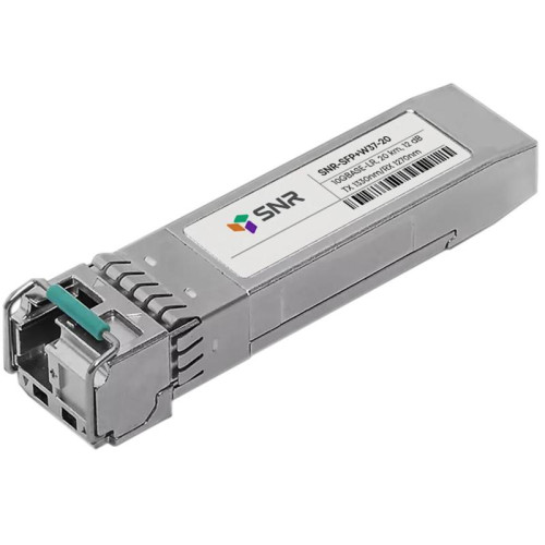 Трансивер SNR SFP+ WDM, up to 20km (12dB), 1330нм