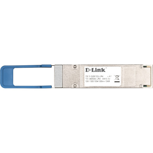 Трансивер/ DEM-Q2810Q-LR4 QSFP28 Transceiver, 100GBase-LR4, Duplex LC, 1295.56nm, 1300.05nm, 1304.58nm, 1309.14nm, Single-mode, 10KM