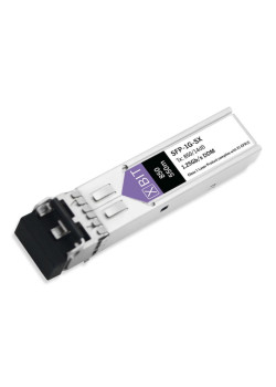 Трансивер XBIT SFP-1G-SX    SFP, 1.25Gb/s, 550m, 8dB, 850nm, MMF, 2LC, DDM