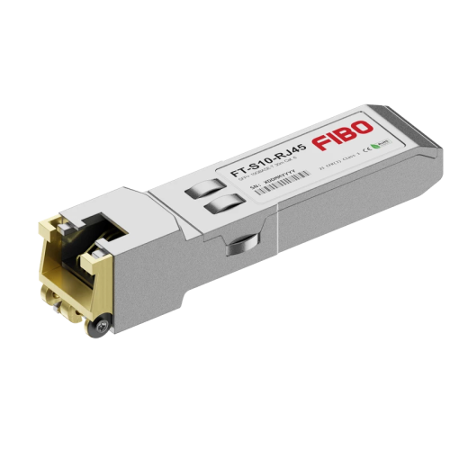 Трансивер/ FIBO FT-S10-RJ45 SFP+ модуль RJ45, 10G, 30м, cat 5E