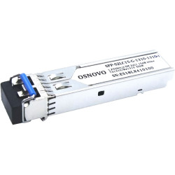 Модуль/ OSNOVO промышленный SFP Модуль SM, разъем 2*LC, 1,25 Гбит/c, до 20км, Tx:1310/Rx:1310, DDM