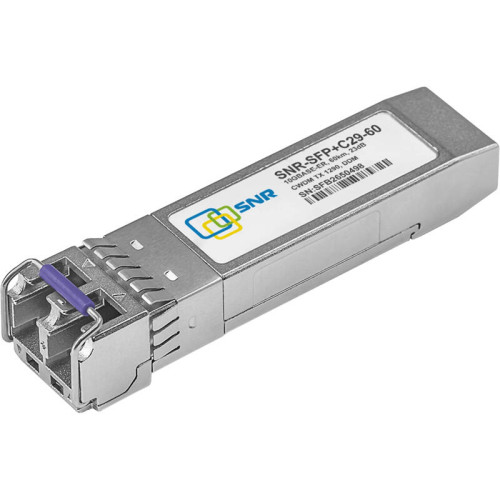 Модуль/ Модуль SFP+ CWDM оптический, дальность до 60км (23dB), 1290нм