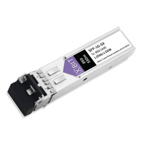Трансивер XBIT SFP-1G-SX    SFP, 1.25Gb/s, 550m, 8dB, 850nm, MMF, 2LC, DDM