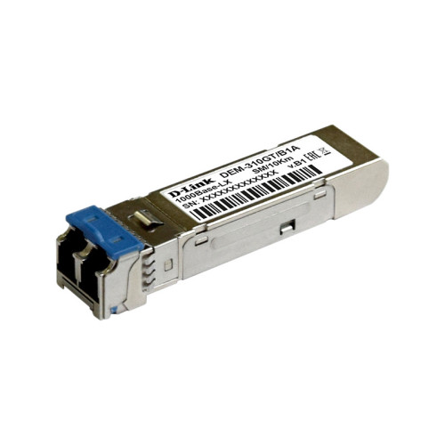 Трансивер/ 310GT SFP Transceiver, 1000Base-LX, Duplex LC, 1310nm, Single-mode, 10KM