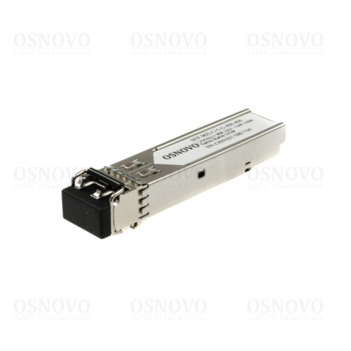 Трансивер/ OSNOVO Оптический SFP Модуль. Два волокна Multi Mode. Скорость: до 1,25 Гбит/c. Тип разъема: 2LC Трансивер/ OSNOVO Оптический SFP Модуль. Два волокна Multi Mode. Скорость: до 1,25 Гбит/c. Тип разъема: 2LC