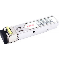 Трансивер/  SFP WDM module, 1.25G, 1550Tx/1310Rx, 3KM, DDM, LC
