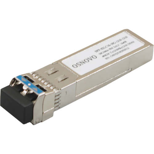 Модуль/ Оптический SFP+ Модуль 10G. Два волокна Single Mode. Скорость: 10 Гбит/c. Тип разъема: 2LC. Оптический бюджет: 16дБ. Расстояние передачи - до 40км. Рабочая длина волны,нм - Tx:1310/Rx:1310. Поддержка DDM. Размеры (ШхВхГ): 13,9x12,3x56,7мм. Рабочая