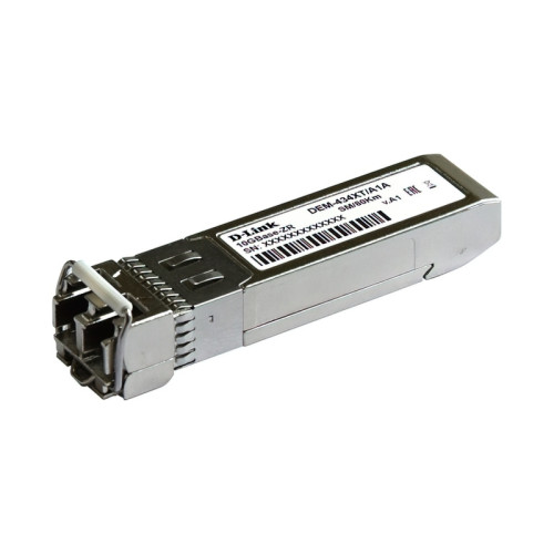 Трансивер/ DEM-434XT SFP+ Transceiver, 10GBase-ZR, Duplex LC, 1550nm, Single-mode, 80KM Трансивер/ DEM-434XT SFP+ Transceiver, 10GBase-ZR, Duplex LC, 1550nm, Single-mode, 80KM
