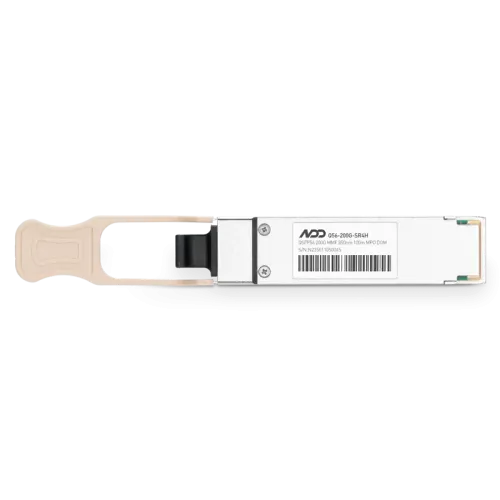 NVIDIA/Mellanox MMA1T00-HS Compatible 200G SR4 QSFP56 PAM4 850nm 100m DOM MTP/MPO-12 UPC InfiniBand HDR Transceiver Module for MMF