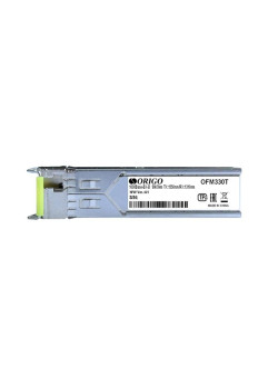 Трансивер/ OFM330T/10KM WDM SFP Transceiver, 1000Base-BX-D, Simplex LC, TX: 1550nm, RX: 1310nm, Single-mode, 10KM