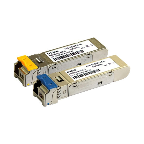 Трансивер/ DIS-S330R Industrial WDM SFP Transceiver, 1000Base-BX-U, Simplex LC, TX: 1310nm, RX: 1550nm, Single-mode, 30KM, - 40° to 85°C