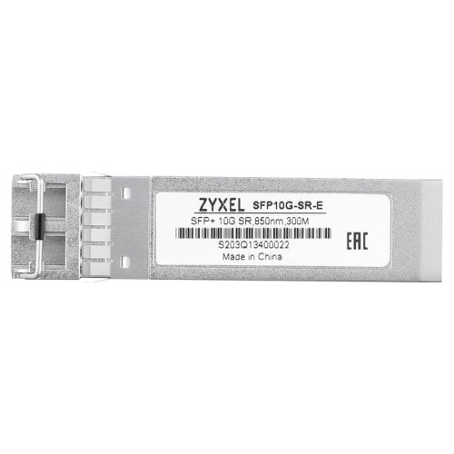 Трансивер/ ZYXEL SFP10G-SR-E (pack of 10 pcs), SFP transceiver multi mode, SFP +, Duplex LC, 850nm, 300 m