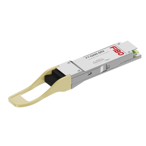 Трансивер/ FIBO FT-Q200-SR4 модуль QSFP56, 200G, до 100м, TX 850нм, MTP/MPO, DDM