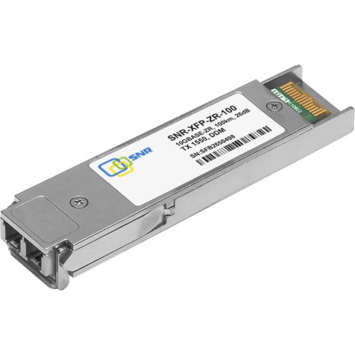 Модуль/ Модуль XFP оптический, дальность до 100 км (26dB), DDMI, 1550нм