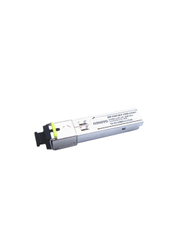 Трансивер/ OSNOVO Оптический SFP модуль промышленный, SC, одно волокно SM,  Tx:1550/Rx:1310, до 155мбит/с, до 20 км
