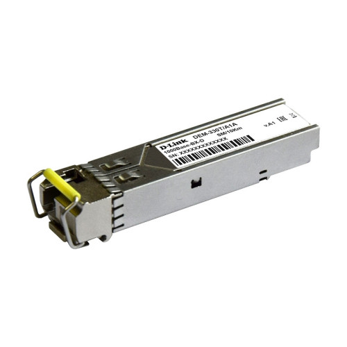 Трансивер/ 330T/3KM WDM SFP Transceiver, 1000Base-BX-D, Simplex SC, TX: 1550nm, RX: 1310nm, Single-mode, 3KM Трансивер/ 330T/3KM WDM SFP Transceiver, 1000Base-BX-D, Simplex SC, TX: 1550nm, RX: 1310nm, Single-mode, 3KM