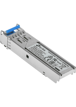 Трансивер/ 1000Base-BX WDM Bi-Directional SFP module, TX: 1310 nm and RX: 1550 nm, 1 LC Simplex port , up to 2 km transmission distance in 9/125 µm SMF