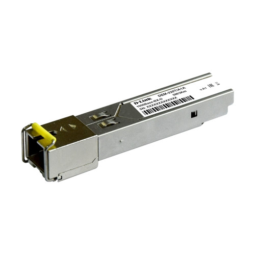 Трансивер/ 330T/10KM WDM SFP Transceiver, 1000Base-BX-D, Simplex LC, TX: 1550nm, RX: 1310nm, Single-mode, 10KM