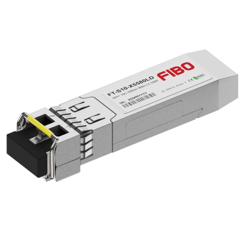 Трансивер/ FIBO FT-S10-X5580LD SFP+ модуль, 10G, 80 км, TX 1550 нм, LC, DDM