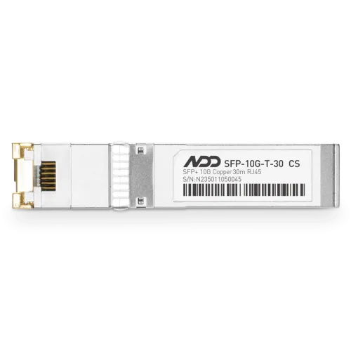 Трансивер/ Mellanox MFM1T02A-T Compatible 10GBASE-T-30 SFP+ RJ45 30m <2W Transceiver Module for Cat6A/7 Трансивер/ Mellanox MFM1T02A-T Compatible 10GBASE-T-30 SFP+ RJ45 30m <2W Transceiver Module for Cat6A/7