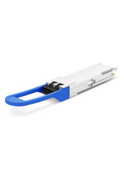 Трансивер CISCO 100GBASE LR4 QSFP Transceiver, LC, 10km over SMF, 1300nm, G.652, Blue