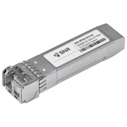 Трансивер SNR SFP28 WDM, 25GBASE, разъем LC, дальность до 20км (12dB), 1270nm, SNR-SFP28-W73-20
